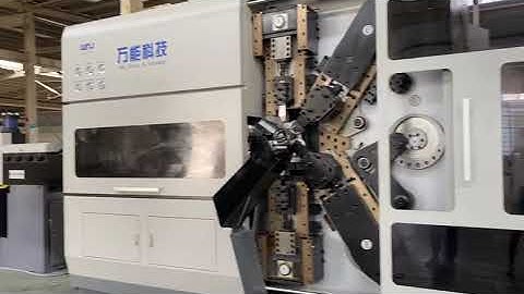 WNJ TK-7200 12Axis CNC Spring Coiling Machine