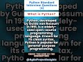 What is Python? #pythonprogramming #scrum #shorts