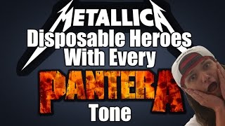 Disposable Heroes - With Every Pantera Tone * (Walk Mashup) chords