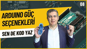 Arduino Dersleri 08: Arduino Kartına USB Pil ve Vin Girişi ile Güç Verme