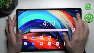 How to Switch On the Flashlight on LENOVO Tab P12 Pro screenshot 3