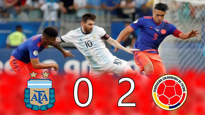 Argentina 0 vs Colombia 2 - Fecha 1º Fase de Grupos Copa América 2019 - Partido Completo