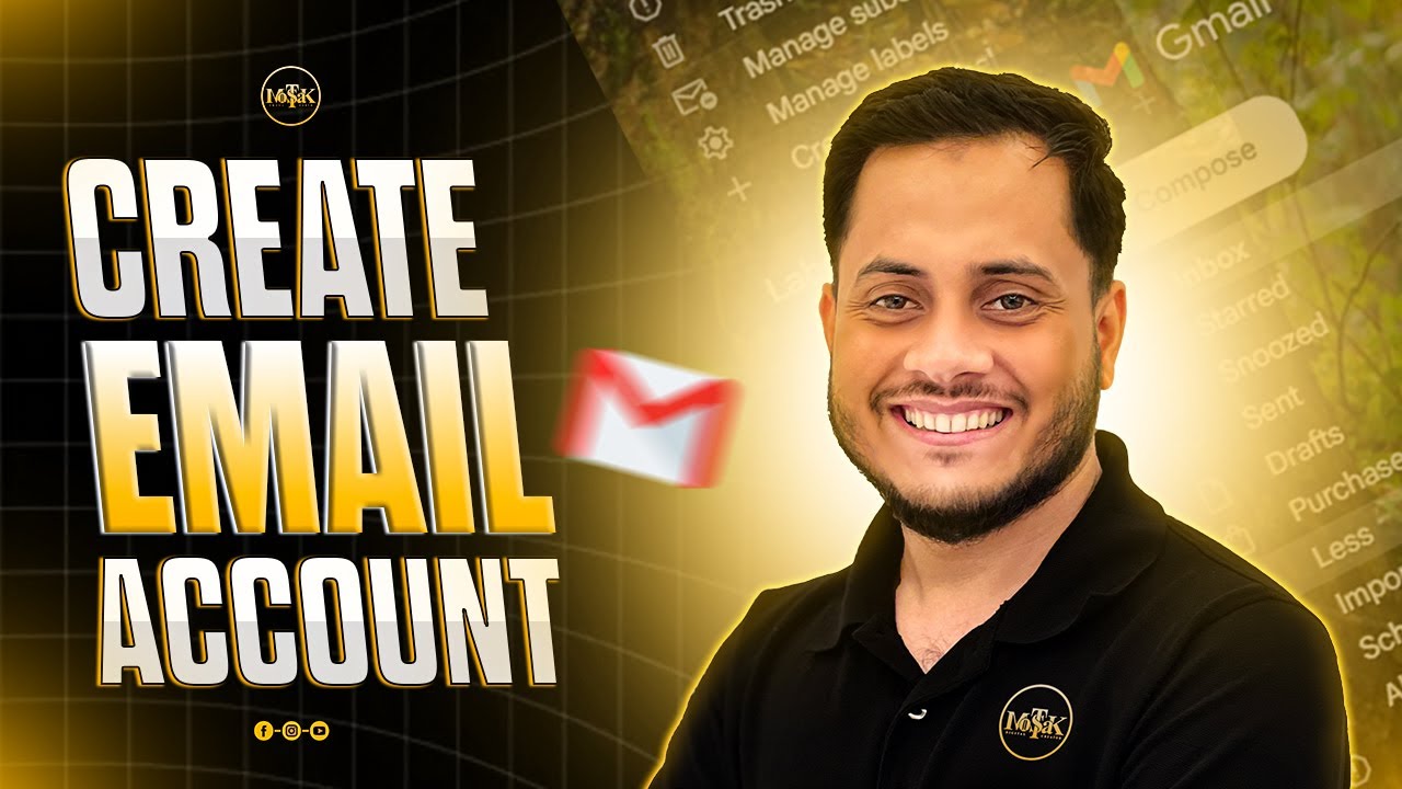 How to Create an Email Account | Step by Step Beginner Tutorial - YouTube