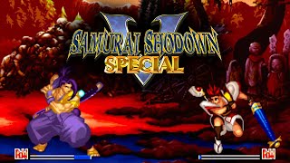 Samurai Shodown V Special - Sogetsu (🇰🇷) 0 🆚 3 (🇯🇵) Shizumaru