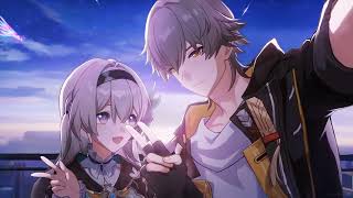 Separuh Aku - NOAH (Speed up) Lirik, AMV Firefly \u0026 Caelus Honkai Star Rail.