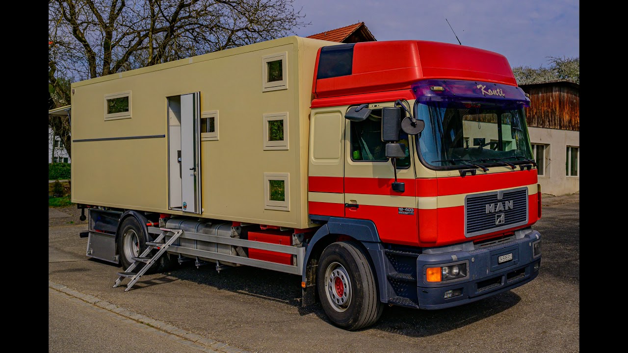 Roomtour through my self made motorhome / Besichtigung meines selbstgebauten Wohnmobils