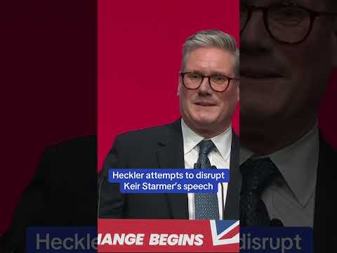 Heckler attempts to