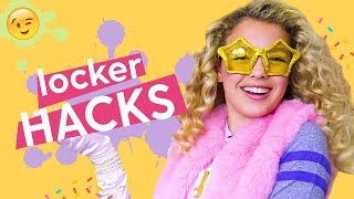 DIY Locker Hacks! Hack Along: Emoji Magnets, Chandelier, Locker Alarm | GoldieBlox