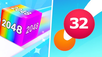 Chain Cube 2048 vs Chain 2048 - Max Level Gameplay (Part 1)