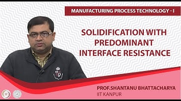 Solidification with Predominant Interface Resistance