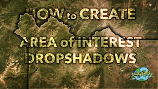 One Minute Map Hack: Area of Interest Dropshadow Effect