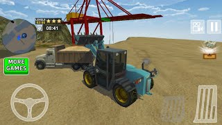Máy Xúc Lật Múc Cát Lên Xe Tải Ben | New York Construction Simulator | Android Gameplay screenshot 3