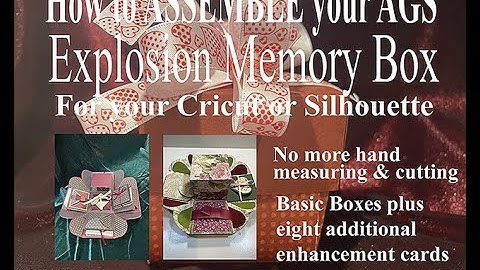 How to assemble the Explosion Memory Box