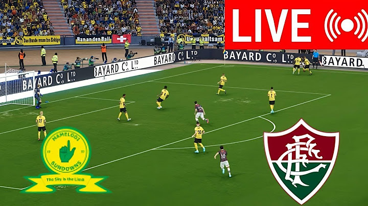 🔴LIVE : Mamelodi Sundowns vs Fluminense | FIFA Club World Cup Full Match Live Streaming Today