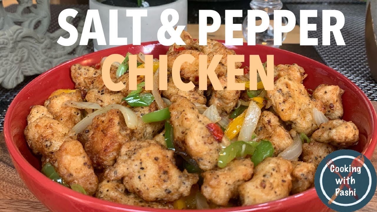 Crispy Salt & Pepper Chicken | Quick & Easy | Cooking with Pashi - YouTube