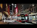 SYDNEY Friday Night Walk from Darling Harbour to Pitt Street Mall | Liverpool, Sussex & George St