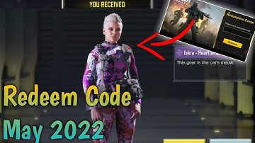 16 May Codm Redeem Code 2022 | How to Get Codes in Codm | how to redeem code in cod mobile | Codm