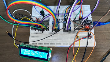Monitoring Suhu Menggunakan Esp32 + Lora Sx1278 433Mhz dan sensor DS18B20 + LCD 16x2 I2C + BUZZER 5V