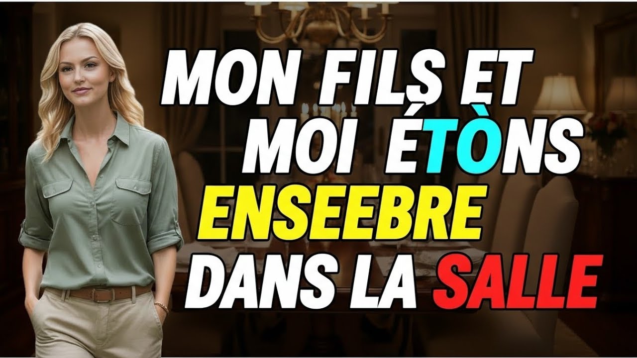 Mon fils et moi étions ensemble dans la salle de bain et il a pénétré en moi.