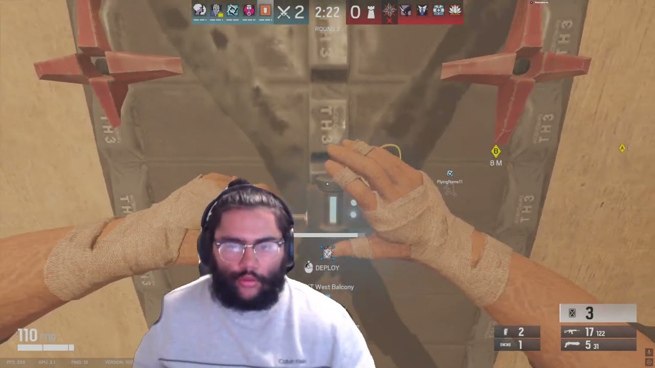 Playing Rainbow Six Siege