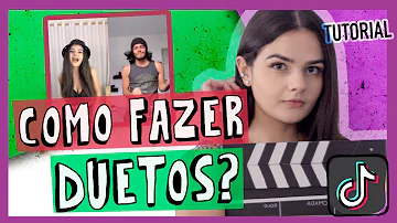 Como fazer dueto no TikTok com outra pessoa?