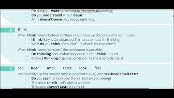 Unit 4 : Present continuous and present simple 2 (I am doing and I do)(Intermediate Grammar in Use)