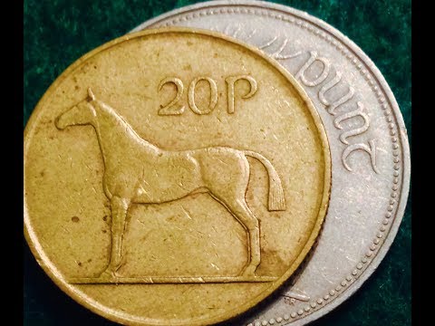 20 Pingin Coin - Ireland - 1988