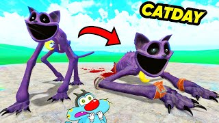 What if CATNAP Became DOGDAY (CATDAY) Poppy Playtime Chapter 3 In Garry's Mod! ft. Oggy screenshot 5