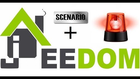 Jeedom #19 Scenario Activation alarme automatique sur non présence ou manuel