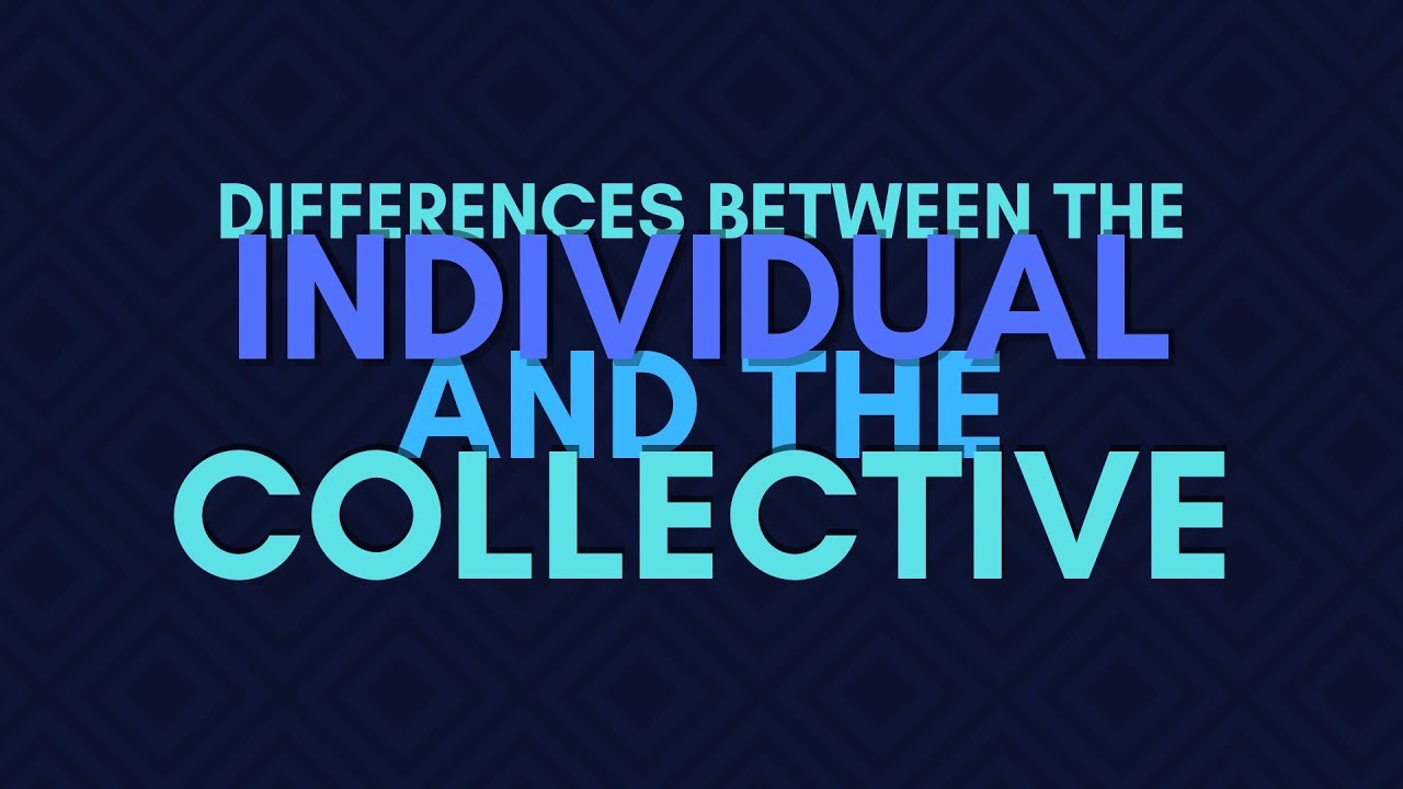 Differences Between The Individual Christian and The Collective