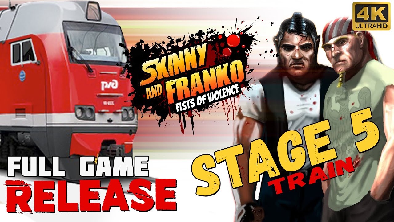 Skinny and Franko Fists of Violence Gameplay Stage 5 Full Game Release ...