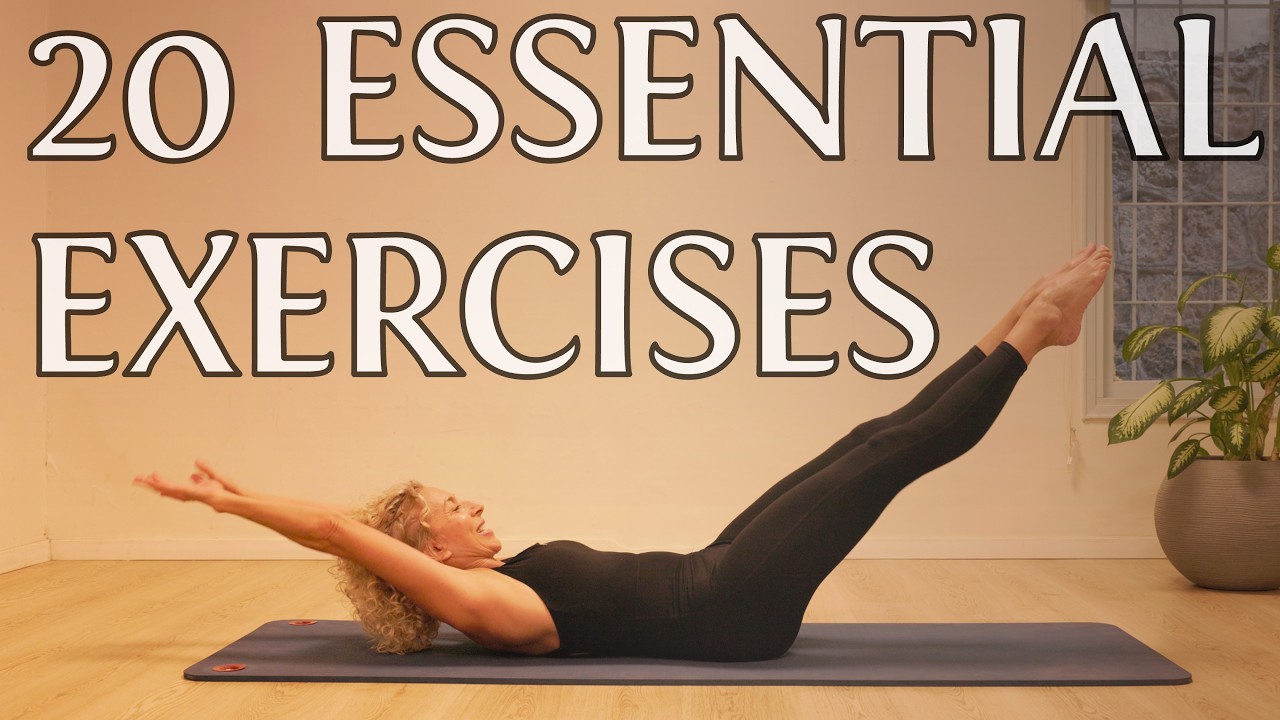 20 Essential Pilates exercises