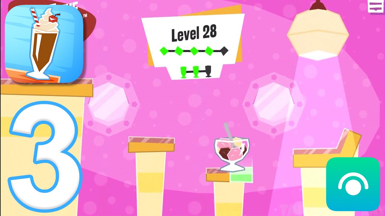 Slide the Shakes - Gameplay Walkthrough Part 3 - Levels 21-30 (iOS)