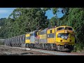Vintage Locomotives Struggle up Heathcote! | SSR 7CM5 ex-The Rock with GM22, GM27, 4911, S311 & CLF1