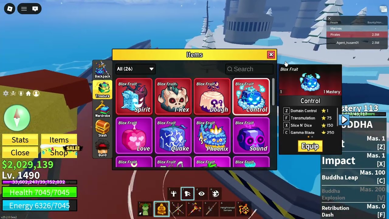 Everything i obtained in secend sea