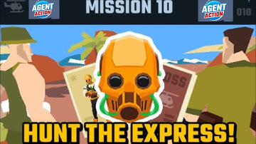AGENT ACTION, MISSION 10--HUNT THE EXPRESS#GAMEPLAY WALKTHROUGH 😨 IOS ANDROID WALKTHROUGH