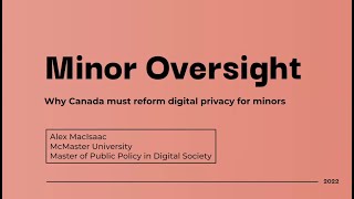 Alex MacIsaac  - Capstone Presentation April 7th 2022