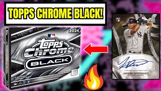 4  CARDS FOR $150! 2024 Topps Chrome Black Hobby Box Review!