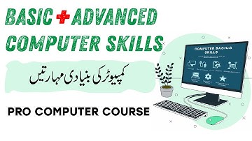 Basic + Advanced Computer Skills - Orientation Urdu/Hindi