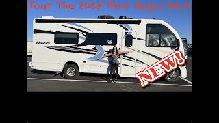 Tour The NEW 2023 Thor Vegas 24.3 small AClass RV