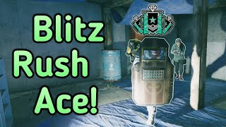 Rushing With Blitz: Xbox Diamond - Ranked Highlights - Rainbow Six Siege Gameplay