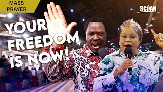 YOUR FREEDOM IS NOW! | SCOAN Mass Prayer 5-05-2024 #evelynjoshua #tbjoshua #emmanueltv #scoan