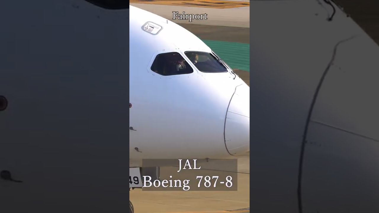 JAL BOEING 787 JAPAN AIRLINES