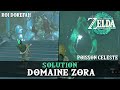 Zelda tears of the kingdom  solution domaine zora roi dorefah poisson cleste goutte 