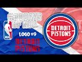 30DAYSOFNBA NBA Logo Animation DAY 9 DETROIT PISTONS 