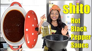 Shito (Black Pepper Sauce) - African Food Network