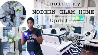 New * 2022 MODERN GLAM LIVING ROOM MAKEOVER | DECORATE WITH ME screenshot 1