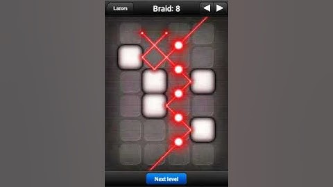 Lazors Braid: Level 8