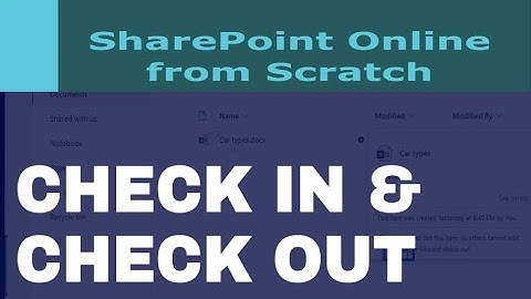 How works  Check-In\Check-Out work in SharePoint ?How Using Metadata in  SharePoint Library ?