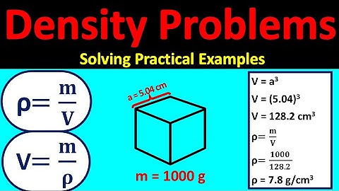 How to Solve Density Problems Fast & Easily | Step-by-Step Examples!